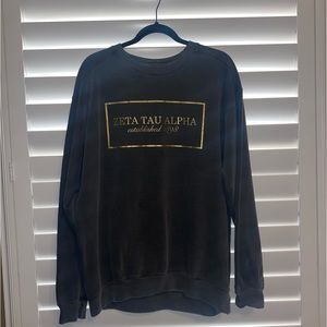 Zeta Tau Alpha Comfort Colors Sweatshirt